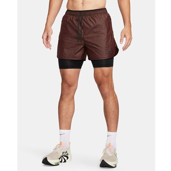 Nike Men’s Repel 2-n-1 Running 7" Shorts - Picture 1 of 13